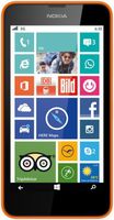 Nokia Lumia 630 in orange single-SIM