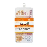 Cantu Accent Charms Beads with case 50 Stk #08072