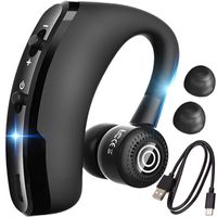 Bluetooth Headset mit Mikrofon Handy Freisprech Wireless Bluetooth 4.1 Kabellos Mono Freisprechen Ohr Kompatibel OS Android Ultraleichte In-Ear Retoo