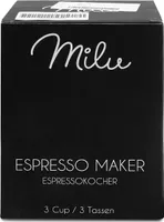 – Milu Aluminium Espressokocher (150ml)