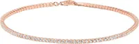 JEWLIX Armband 925er Silber rosévergoldet Zirkonia SB0293