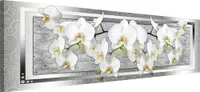 Leinwandbild Orchidee I 45x145 cm