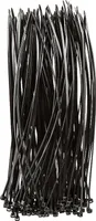 Opaski zaciskowe 2.5 x 200 mm, 100 szt., czarne 44E972 TOPEX