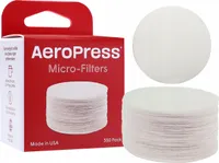 Aerobie AP002 Jednorazový kávový filter pre Aeropress, papierový, biely