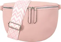 Leoberg Body Bag aus Kunstleder - Umhängetasche in 311118-Rosa-18