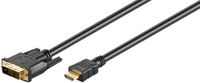 DVI-D/HDMI™ Kabel, vergoldet, 10 m
