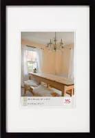 Dřevěný rám Walther Peppers 40x60 cm černý dřevěný obrazový rám blokový profil