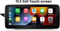 12.3''4+64GB Qualcomm CarPlay Dla Mercedes Benz E-class w212 2013-2014 NTG4.5 system instalacyjny Android Auto radio samochodowe 4GSIM WIFI SWC Multimedia