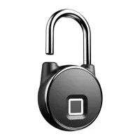 BOT Smart Bluetooth Vorhängeschloss mit Fingerabdruckleser schwarz