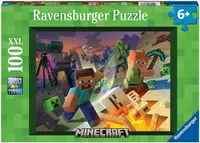 Ravensburger Minecraft Puzzle Monster Minecraft (100 Teile) RAVE13333