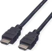 VALUE Monitorkabel HDMI High Speed, ST-ST, schwarz, 1 m