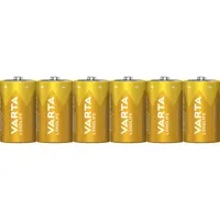 Mono-Batterie VARTA ''Longlife'', Alkaline, Typ D, LR20, 1,5V, 6er Pack