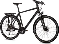 Airtracks Herren Trekking Fahrrad 28 Zoll TR.2855 Deore 27 Gang M592 SGS Schwarz 56cm für Körpergröße 175-185cm