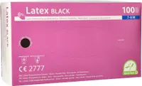 Medi Inn Handschuhe Latex Gr.M schwar