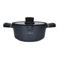 ZWIEGER hrnec na vaření 3,5 l INDUCTION hliníkový hrnec na polévku s poklicí Vesna