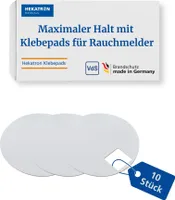 Hekatron Klebepadset Genius – VE10 – für Genius Plus (X) – Befestigung