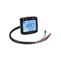 Tachometer XR-S 01 KOSO Digital universal Speed / ODO / TRIP / TIME / FUEL blau beleuchtet E-Prüfzeichen für Baja Retro RT, Baotian BT49QT-6A4 Benelli Bj. 01 - 2010