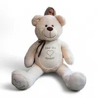 HERMAN 170 cm XXL Teddybär Teddy Riesen Stofftier Plüschtier BIG Groß VANILLE