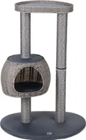 Karlie Nicky Outdoor Kratzbaum Spielbaum Katzenkratzbaum grau 77x57x110 cm