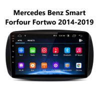 9 zoll Android 11 Autoradio GPS Navi Wifi für Mercedes Smart Fortwo 2014-2019 FM