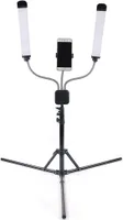 LED denní světlo pro fotoaparát se stativem a držákem mobilního telefonu 40W USB pracovní světlo pro make-up, natáčení videa, selfie, živé vysílání