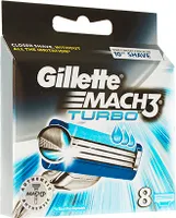 Ostrza do maszynki do golenia Gillette Mach 3 Turbo 3D Motion, opakowanie 8 sztuk