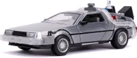Jada Toys Zurück In Die Zukunft Replica Auto Druckgussmodell Hollywood Rides Achine 1/24 M Silber  Silber One Size
