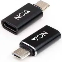 Adaptér Nanocable 10.02.0014/ MicroUSB samec - USB Type-C samice