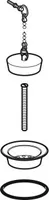 Geberit 242086001 Ablaufventil mit Ventilstopfen, zu