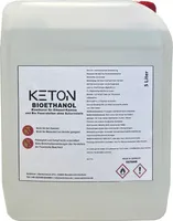 Bioethanol 5 Liter [ 1 x 5 Liter ] 96,6% Kamin Ethylalkohol Lösemittel Kaminethanol Ethanolkamin Keton