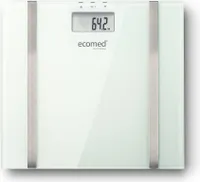 ecomed BS-70E digitale Körperanalysewaage bis 150 kg Personenwaage aus Glas
