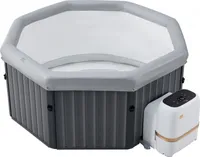 XXL Luxus Whirlpool 193x193x76 Tuscany 2024 Outdoor +Indoor Pool 6 Pers. Mspa