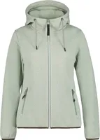 Icepeak Strickfleecejacke Damen EP Adrian mit Kapuze, Farbe:Apricot, Größe:XXL