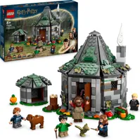 LEGO Harry Potter Hagrids Hütte: Ein unerwarteter Besuch Set mit 5 Mini-Figuren und 2 Tierfiguren, Geschenk für 8-jährige Mädchen, Jungs und Kinder, magisches Abenteuer-Spielzeug 76428