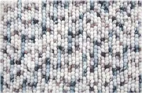 Badteppich spirella Kito 60 x 90 cm creme braun grau