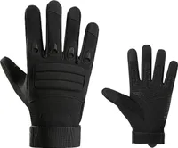 INF Taktische Outdoor-Vollfingerhandschuhe für Herren Schwarz L