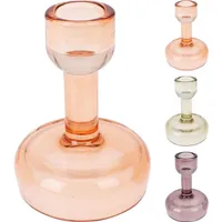 Kerzenhalter für Teelicht oder Stabkerze - Glas - 1 Stück