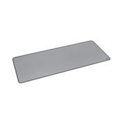 Logitech Desk Mat Studio Series - Grau - Monochromatisch - Nylon - Polyester - Gummi - Anti-Rutsch-Basis