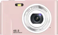 INF Digitální fotoaparát 1080P 48 megapixelů 16x zoom Růžový
