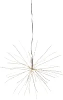 EGLO LED Weihnachtsdeko Lichter Feuerwerk, Dekoration Weihnachten, Feuerwerk-Lichterkette mit Kabel, Eiskristallleuchte warmweiß, Lichtstern  Ø 26 cm