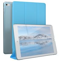 EAZY CASE Smartcase Tablet Hülle kompatibel mit Apple iPad Mini 4 / Mini 5 mit Standfunktion, Schutzhülle, Tablet Hülle, Tablet Klapphülle aus Kunstleder, Eis Blau