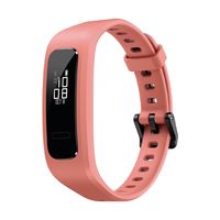 HUAWEI Band 4e Active wasserdichter Bluetooth Fitness- Aktivitätstracker mit Basketball Leistung Tracker, PMOLED Schwarz-Weiß-Display mit Touchscreen, Mineral Red