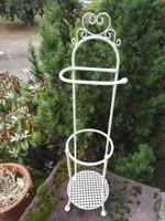Toilettenrollenständer WC-Rollenhalter WC-Papierhalter antikweiß 70cm