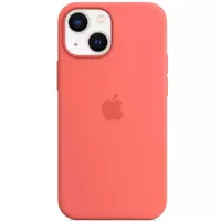 Schutzhülle für iPhone 13 Mini, Apple Silicone Case MagSafe, Rosa