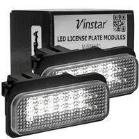 Vinstar LED Kennzeichenbeleuchtung kompatibel mit Mercedes Benz W211 W203 W212 W219 R171 SLK