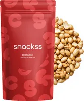 Erdnüsse geröstet & gesalzen – 500g Knuspriger Genuss & aromatisch Gewürzt | Snack & Backzutat