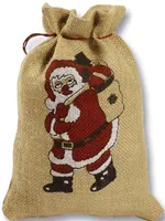 Folia J650 Nikolaussack - 17 x 25 cm, bedruckt, natur