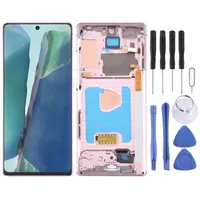 Für Samsung Galaxy Note 20 Display Full LCD mit Rahmen Einheit Touch Ersatzteil Reparatur Pink