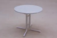 Fritz Müller Gartentisch 80 cm rund weiss - bianco 3568111012
