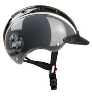 schwarz Reitkappe Helm alle Größen Reithelm Casco Mistrall-1 